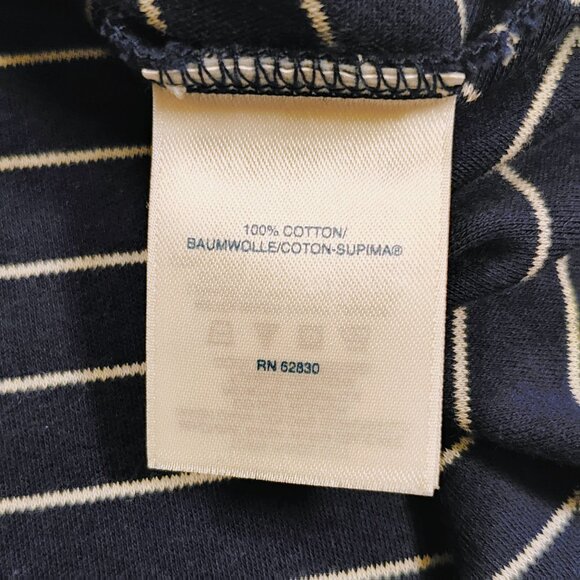 Lands' End Women's 1X 16W-18W Striped Turtleneck Long Sleeve Top - Picture 7 of 8